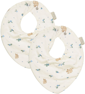 Cam Cam Kwijlslabbetje - 2-pack - Bosbessen - Cam Cam - OneSize - Kwijlsjaaltjes