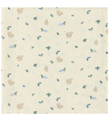 Cam Cam Wikkeldoek - Mousseline - 120x120 cm - Bosbessen - Cam Cam - OneSize - Wikkeldoeken