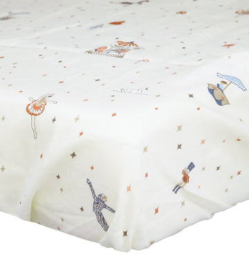 Cam Cam Hoeslaken - 60x120x15 cm - Carousel - Cam Cam - OneSize - Hoeslaken