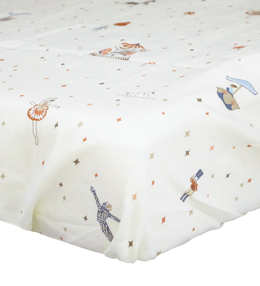 Cam Cam Hoeslaken - 60x120x15 cm - Carousel - Cam Cam - OneSize - Hoeslaken