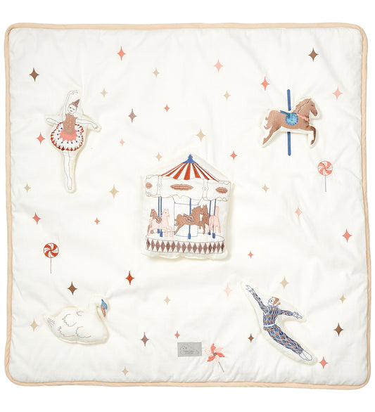 Cam Cam Speelkleed - 80x80 cm - Carousel - Cam Cam - OneSize - Speelkleden