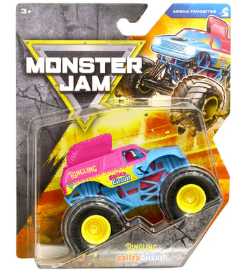 Monster Jam Auto - Fan Favorieten - 1:64 - Ringling Bailey Circu - Monster Jam - OneSize - Auto´s