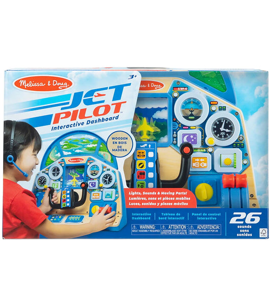 Melissa & Doug Dashboard Vlucht - Interactief - Melissa & Doug - OneSize - Activiteitenspeelgoed