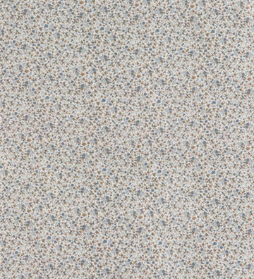 Nørgaard Madsens Beddengoed - Volwassenen - Beige m. Blauw Bloem - Nørgaard Madsens - Volwassenen - Beddengoed - Volwassenen