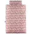 Nørgaard Madsens Beddengoed - Baby - Paars m. Bloemen - Nørgaard Madsens - Baby - Beddengoed - Baby
