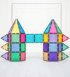 Connetix Magneetset - 48 Onderdelen - Glitter Kasteelpakket - Connetix - OneSize - Magnetisch speelgoed
