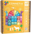 Connetix Magneetset - 48 Onderdelen - Glitter Kasteelpakket - Connetix - OneSize - Magnetisch speelgoed