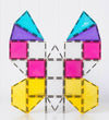 Connetix Magneetset - 56 Onderdelen - Glitter Unicorn Pak - Connetix - OneSize - Magnetisch speelgoed