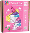Connetix Magneetset - 56 Onderdelen - Glitter Unicorn Pak - Connetix - OneSize - Magnetisch speelgoed