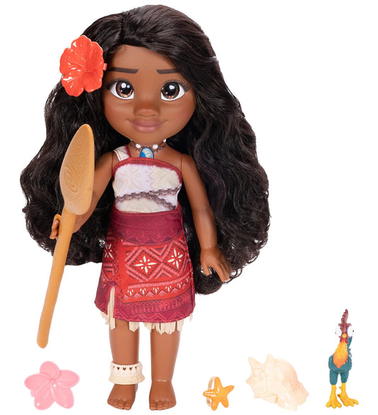 Disney Princess Pop m. Geluid/Licht - 38 cm - Vaiana 2 - Disney Princess - OneSize - Poppen