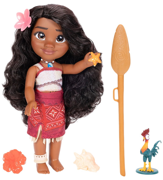 Disney Princess Pop m. Geluid/Licht - 38 cm - Vaiana 2 - Disney Princess - OneSize - Poppen