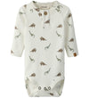 Lil' Atelier Romper l/s - NbmGayo - Coconut Melk/Dino - Lil Atelier - 1½ jaar (86) - Rompers Lange Mouw