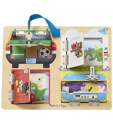 Melissa & Doug Speelgoed - Activiteitenbord Lock Eend Vergrendel - Melissa & Doug - OneSize - Activiteitenspeelgoed