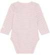 Fixoni Wikkelromper l/s - Rib - Gebleekt Mauve - Fixoni - 44 - Rompers Lange Mouw