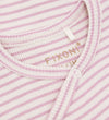 Fixoni Wikkelromper l/s - Rib - Gebleekt Mauve - Fixoni - 44 - Rompers Lange Mouw