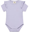 En Fant Romper s/s - Pointelle - Purple Heather - En Fant - 1 jaar (80) - Rompers Korte Mouw