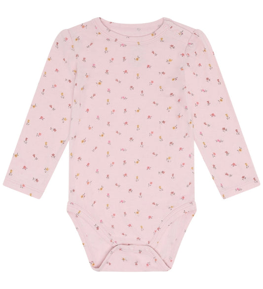 Hust and Claire Romper l/s - Bamboe - HCBuller Vintage - Krijtpi - Hust and Claire - 3 jaar (98) - Rompers Lange Mouw
