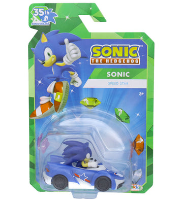Sonic Speelgoedauto - 6 cm - Sonic Speed Star - Sonic - OneSize - Auto´s
