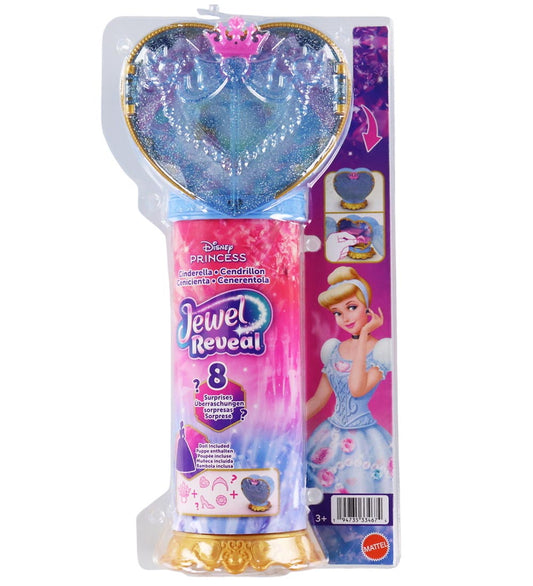 Disney Princess Pop - 31 cm - Juweelonthulling - Assepoester - Disney Princess - OneSize - Poppen