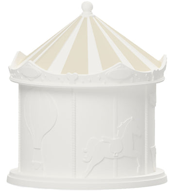 Cam Cam Nachtlamp - 13x15 cm - Carrousel - Gebroken wit - Cam Cam - OneSize - Nachtlampen