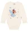 Hust and Claire Romper l/s - HCBritt Baby Fairy - Ivory - Hust and Claire - 1½ jaar (86) - Rompers Lange Mouw