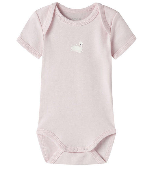 Name It Rompers s/s - Noos - NbfBody - 3-pack - Eindeloos Sky/Me - Name It - 62 - Rompers Korte Mouw