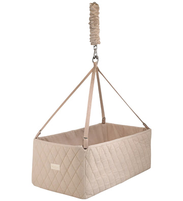 Moonboon Wieg m. Matras - 80x45x30 cm - Aarde - Moonboon - OneSize - Wiegen