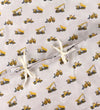 Nørgaard Madsens Beddengoed - Baby - Beige m. Werkmachines - Nørgaard Madsens - Baby - Beddengoed - Baby