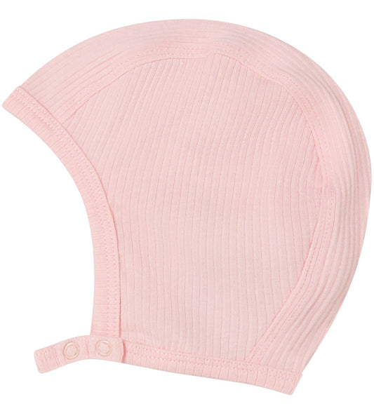 MarMar Babymuts - Rib - Katoen/Modaal - Rose Aanraken - MarMar - 68 - Babymutsen