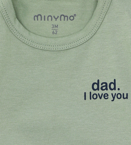 Minymo Romper l/s - Lily Pad - Minymo - 74 - Rompers Lange Mouw