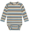 Minymo Romper - Rib - Maansteen - Minymo - 1½ jaar (86) - Rompers Lange Mouw