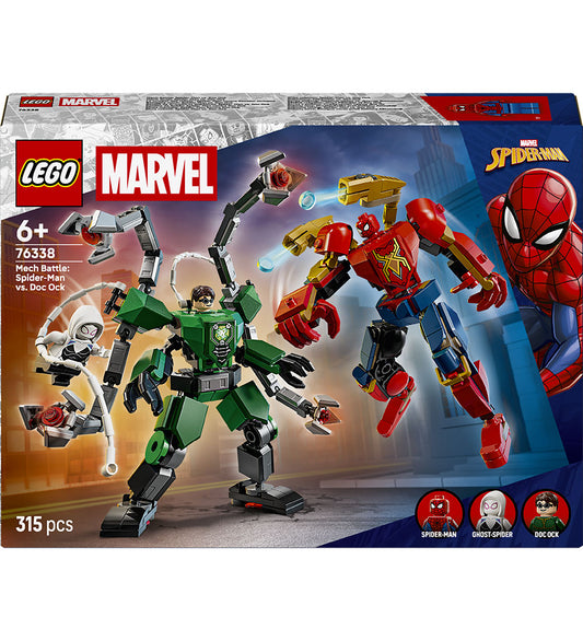 LEGO® Marvel - Mechgevecht: Spider-Man Tegen Doc Ock 76338 - 315 - LEGO® - OneSize - Blokken