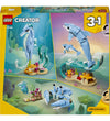 LEGO® Creator - Zeedieren: Prachtige dolfijnen 31385 - 542 Onder - LEGO® - OneSize - Blokken