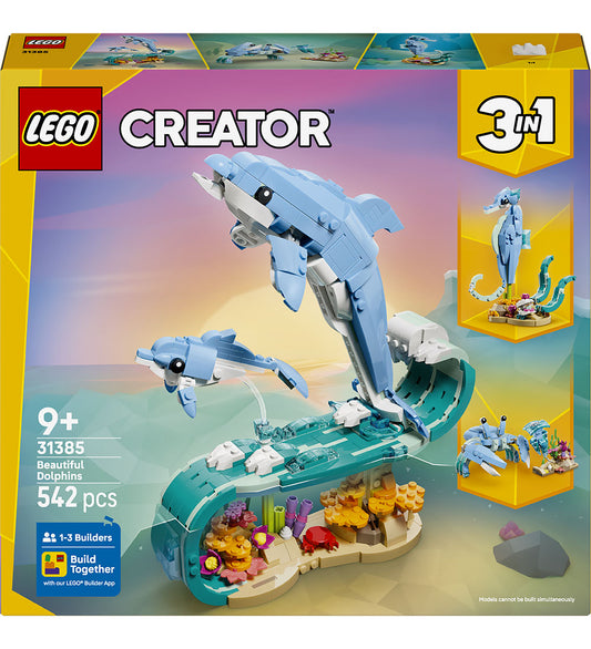 LEGO® Creator - Zeedieren: Prachtige dolfijnen 31385 - 542 Onder - LEGO® - OneSize - Blokken