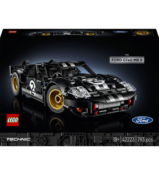 LEGO® Technic - 1966 Ford GT40 MKII-Raceauto 42223 - 793 Onderde - LEGO® - OneSize - Blokken