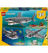 LEGO® Creator - Gevaarlijke haai met schatkist 31381 - 379 Onder - LEGO® - OneSize - Blokken