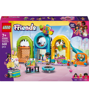 LEGO® Friends - Leuke overdekte speeltuin 42686 - 668 Onderdelen - LEGO® - OneSize - Blokken