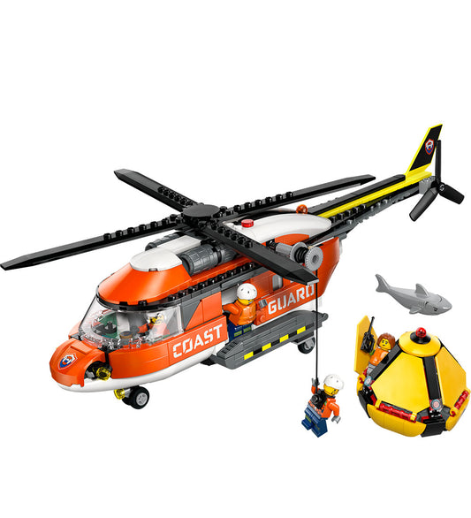 LEGO® City - Kustwachthelikopter 60503 - 551 Onderdelen - LEGO® - OneSize - Blokken