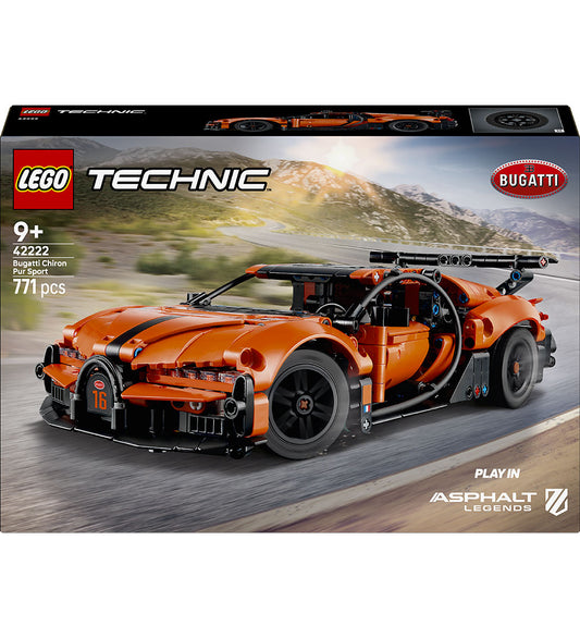 LEGO® Technic - Bugatti Chiron Pur Sport-hypercar 42222 - 771 De - LEGO® - OneSize - Blokken