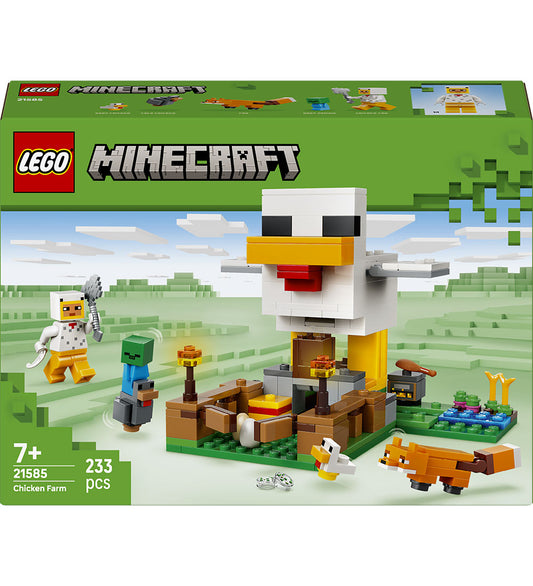 LEGO® Minecraft - Kippenboerderij 21585 - 233 Onderdelen - LEGO® - OneSize - Blokken