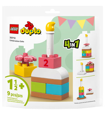LEGO® DUPLO - Feestelijke taart 30712 - 9 Onderdelen - LEGO® - OneSize - Blokken