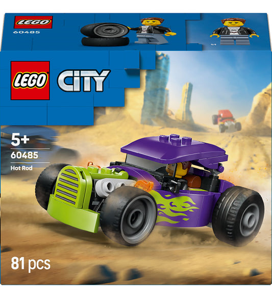 LEGO® City -Hotrod-Auto 60485 - 81 Onderdelen - LEGO® - OneSize - Blokken