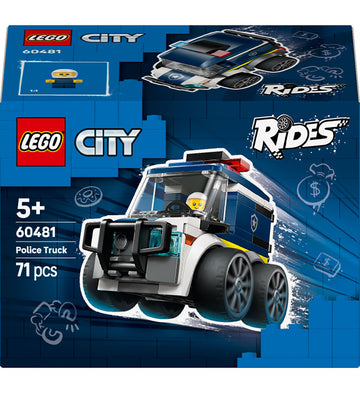LEGO® City - Motoren - Politieauto 60481 - 71 Onderdelen - LEGO® - OneSize - Blokken