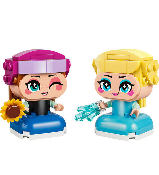 LEGO® Disney - Mini-modellen van Anna en Elsa 43284 - 65 Onderde - LEGO® - OneSize - Blokken