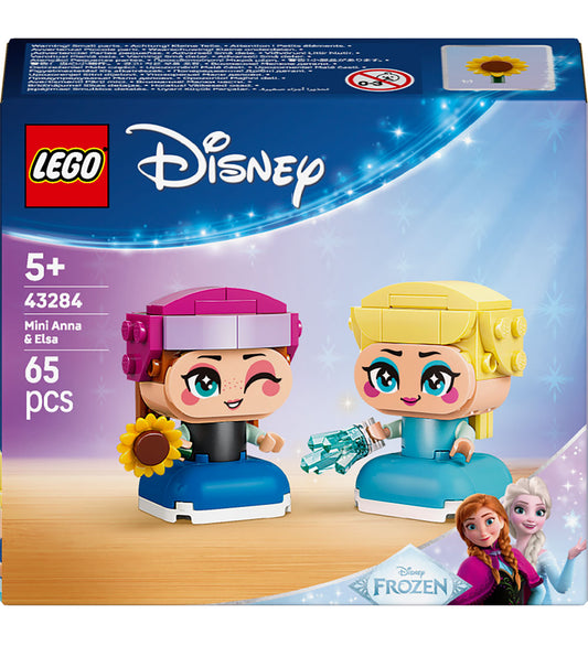 LEGO® Disney - Mini-modellen van Anna en Elsa 43284 - 65 Onderde - LEGO® - OneSize - Blokken
