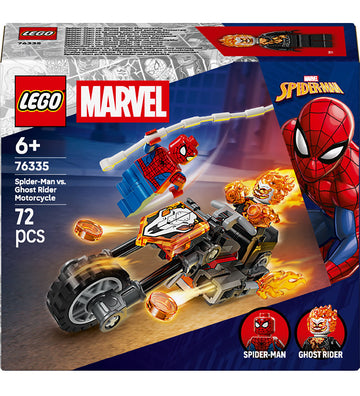 LEGO® Marvel - Spider-Man Tegen Ghost Rider... 76335 - 72 Onderd - LEGO® - OneSize - Blokken