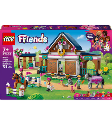 LEGO® Friends - Paardenstallen en rijschool 42688 - 735 Onderdel - LEGO® - OneSize - Blokken