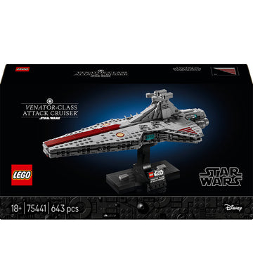 LEGO® Star Wars - Aanvalsschip van de Venator-klasse 75441 - 643 - LEGO® - OneSize - Blokken
