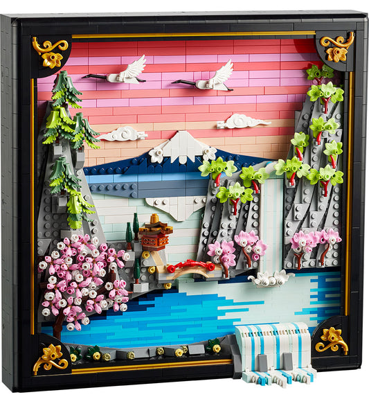 LEGO® Art - Japans landschap met kersenbloesems 31218 - 1892 D - LEGO® - OneSize - Blokken