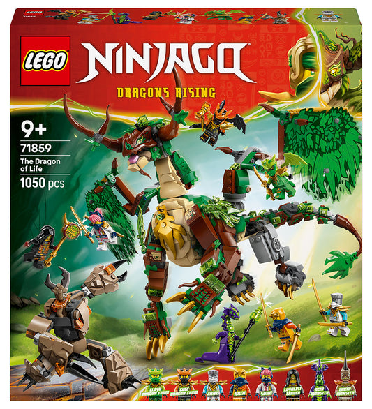LEGO® Ninjago - De Levensdraak 71859 - 1050 Onderdelen - LEGO® - OneSize - Blokken